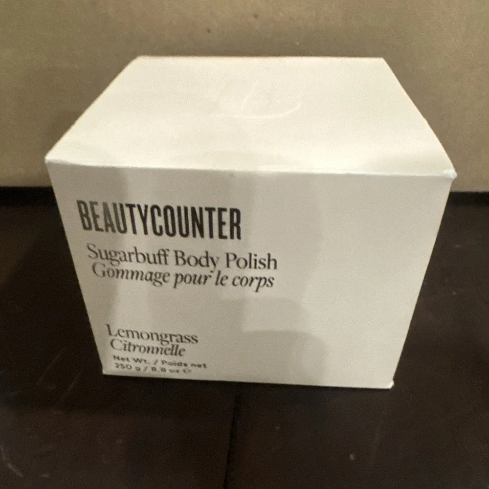 NEW *Beautycounter* Sugarbuff Body Polish in Lemongrass NIB
